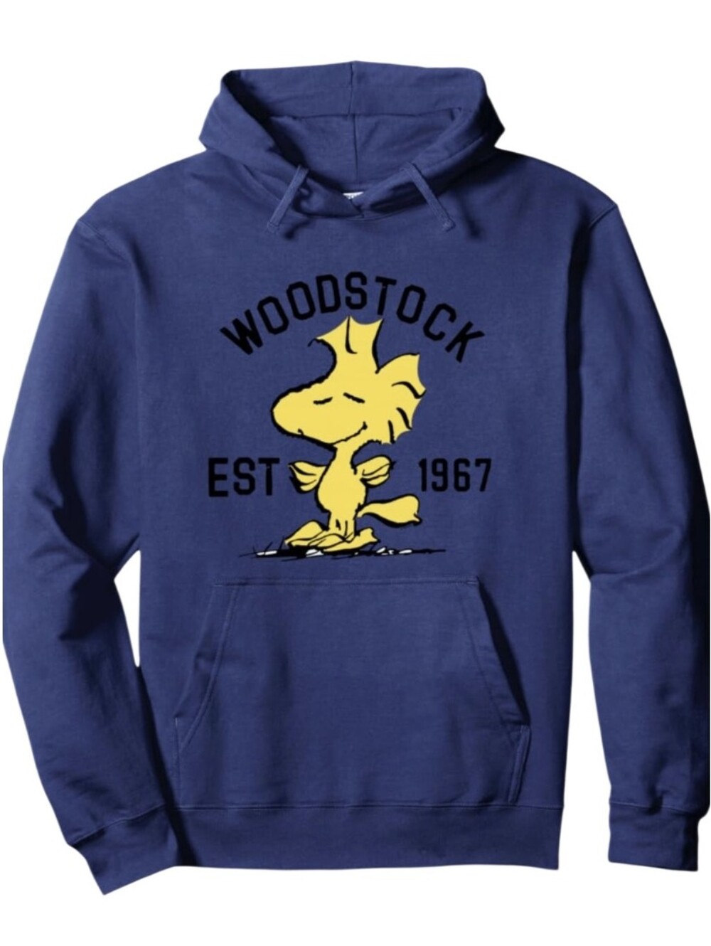 Peanuts Woodstock Pullover Hoodie Women's Size Small Unisex Men's Extra Small